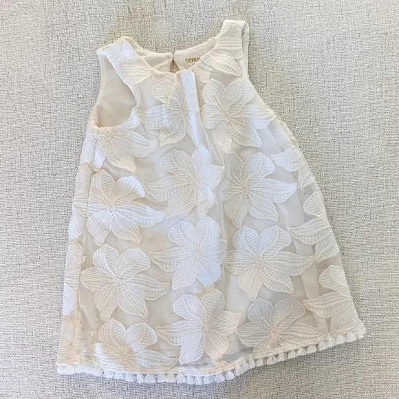 chinese dress ladies Girl's Blaire Heirloom Dress in White Size 3T